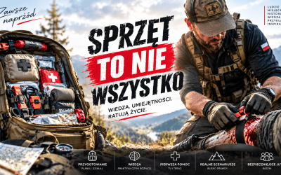 Masz plecak ewakuacyjny. Tylko czy potrafisz użyć tego, co jest w środku?